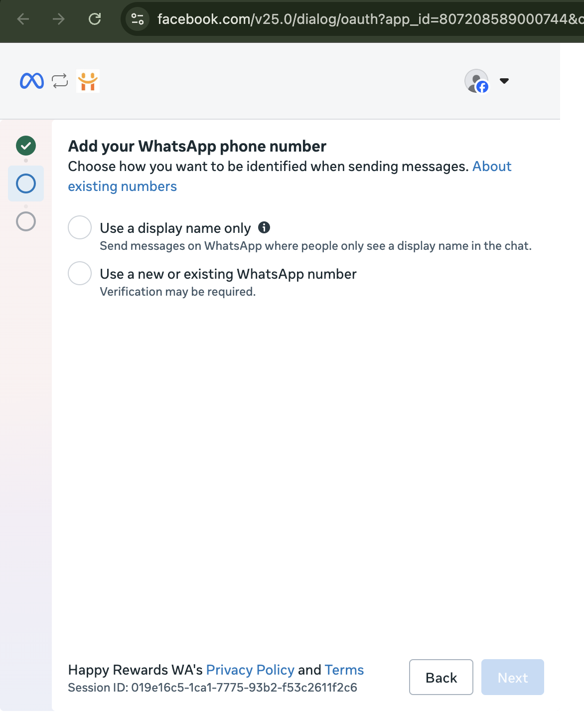 Add Number Setup