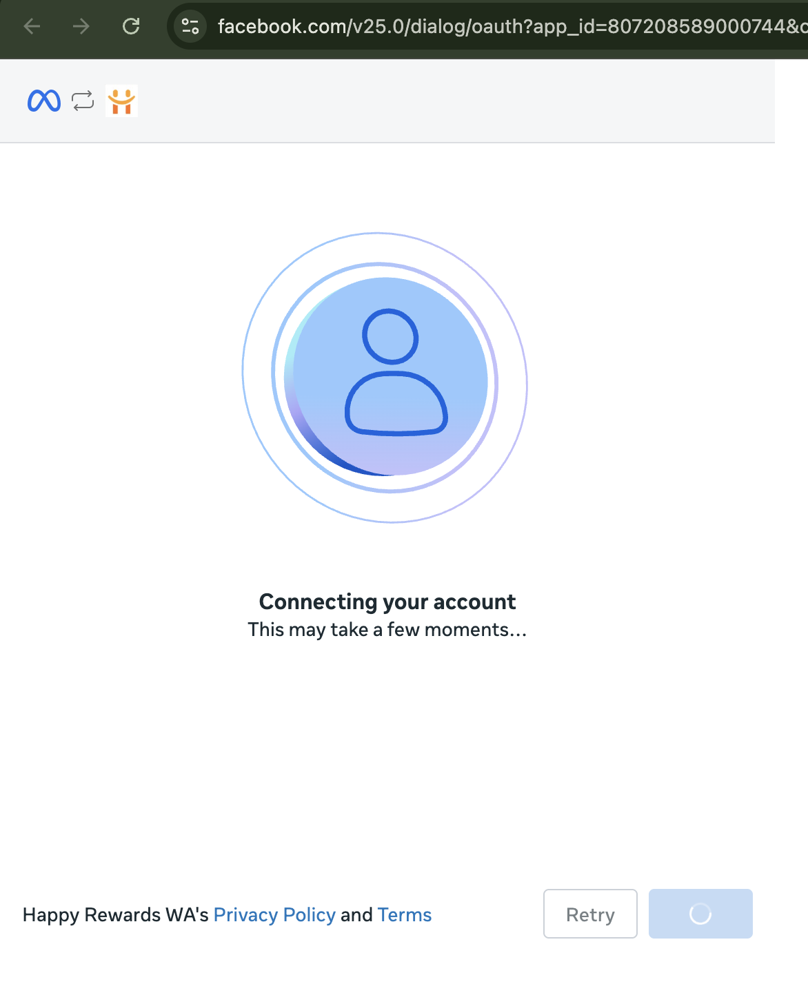 Loading Handshake Sync