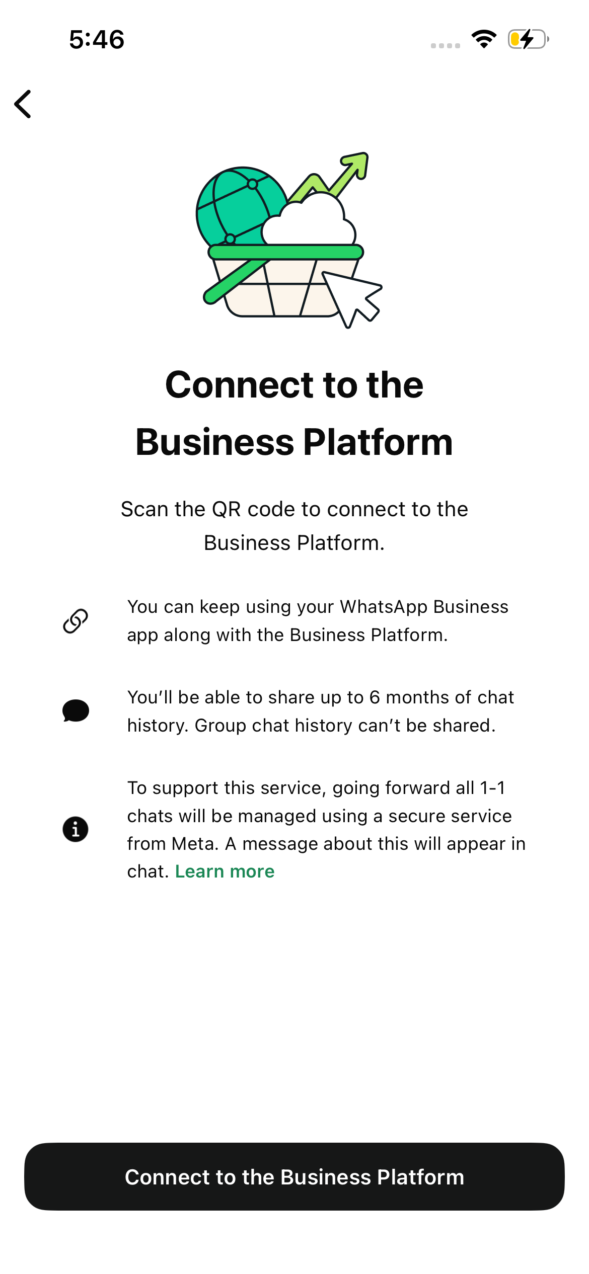Connect mobile business app