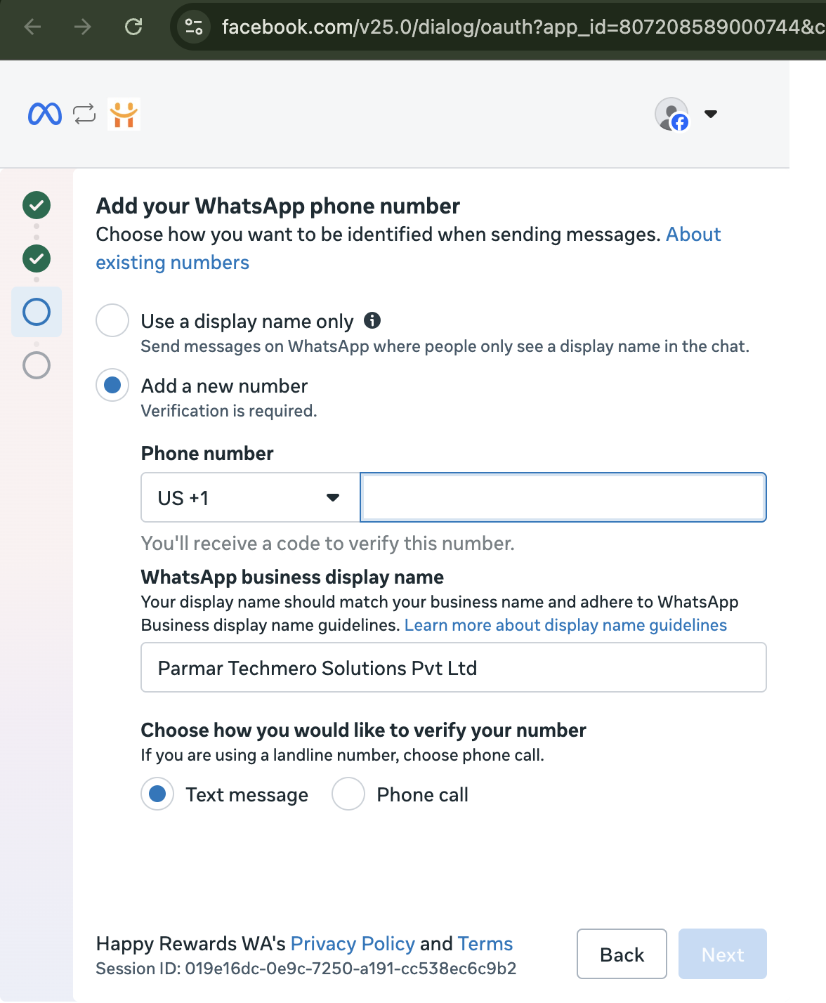 Add number settings